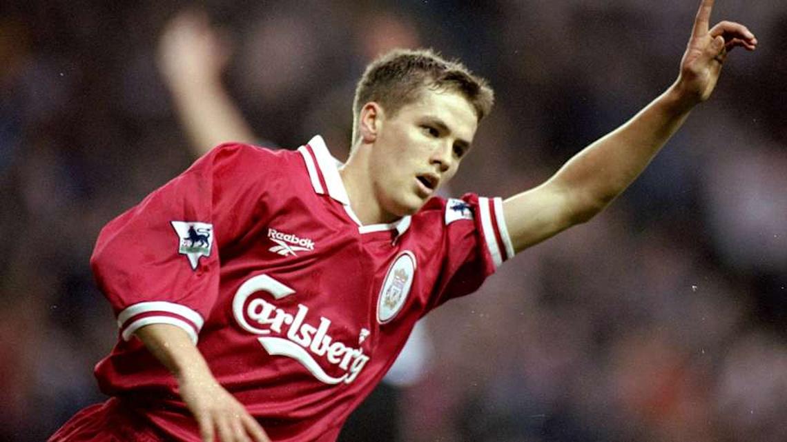 Michael Owen was the ultimate breakout star. | Getty/Allsport 