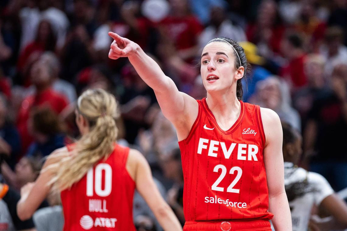  Indiana Fever guard Caitlin Clark (22). Trevor Ruszkowski-Imagn Images