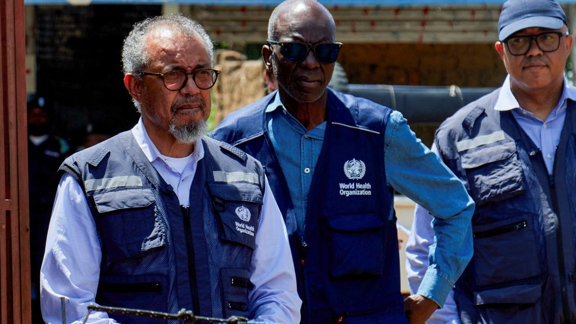 WHO chief to meet Congo president, as group warns Ebola likely spread undetected for months 