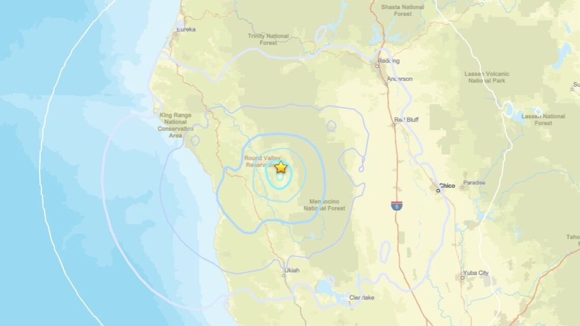 Update: Seismic activity on July 10 - 4.4 magnitude earthquake close to Covelo, CA reported 
