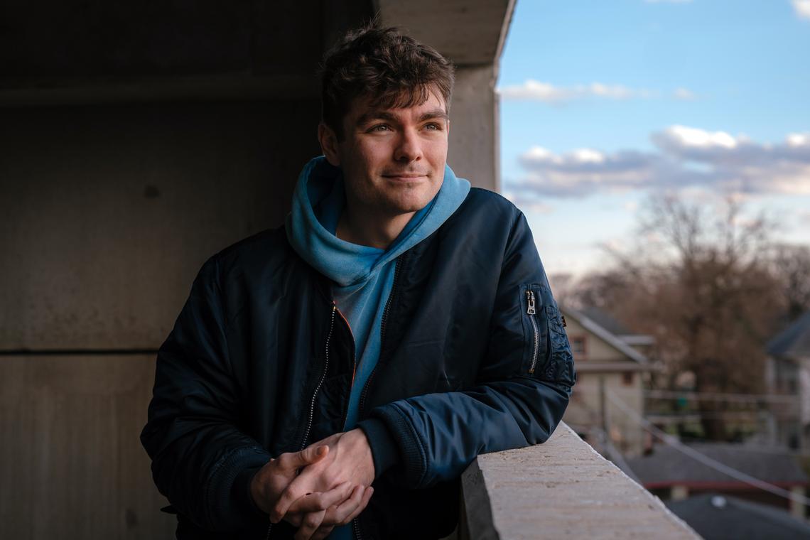 The white nationalist and far-right influencer Nick Fuentes in Berwyn, Ill., on April 6, 2026. Fuentes and Zee Cohen-Sanchez, the founder of the Democratic organization National Ground Game, are competing against Turning Point USA for young voters in what will be the first election since Charlie Kirk's assassination. (Jamie Kelter Davis/The New York Times)