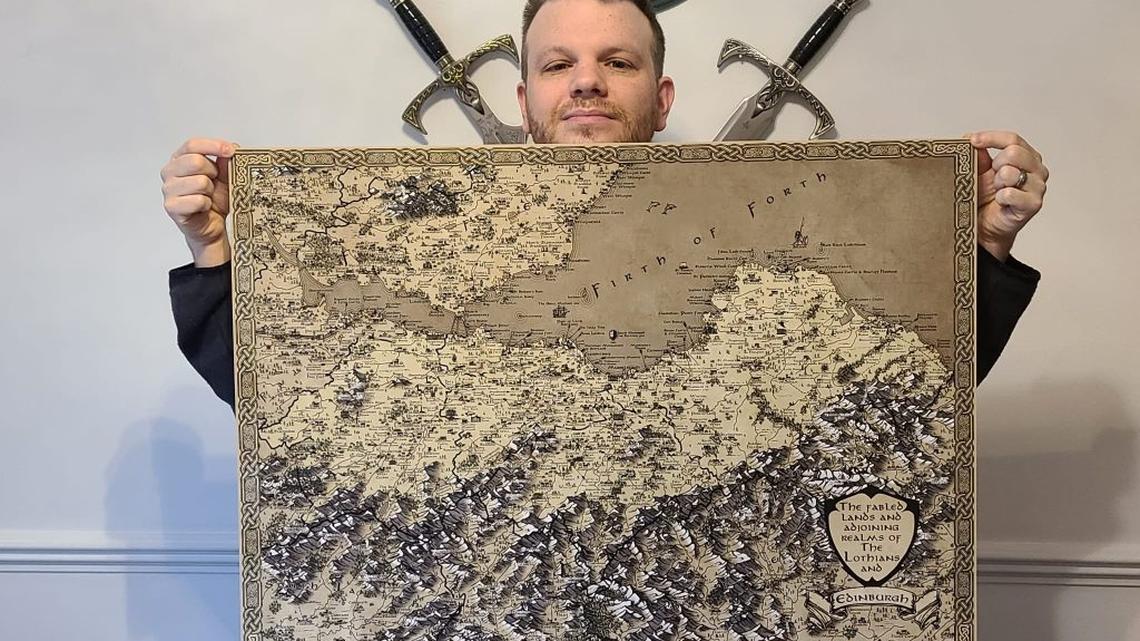 Dad makes ‘Lord of the Rings' maps of entire United Kingdom