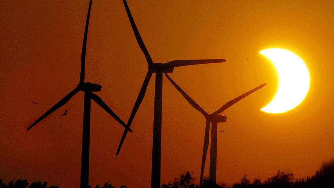 Wind turbines are shown in this file photo.