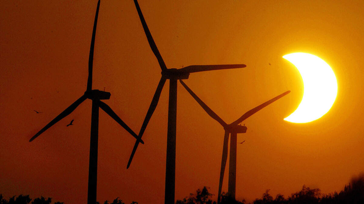 Wind turbines are shown in this file photo.