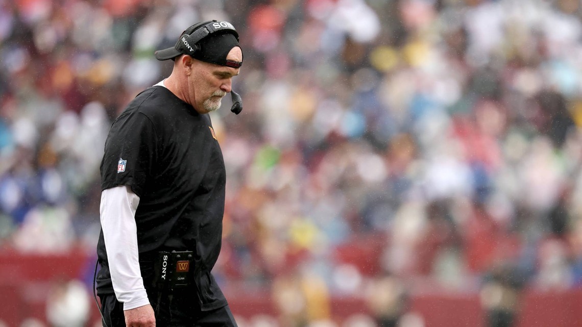 Dan Quinn Should Be First NFL Coach Fired After Commanders vs. Giants Tie 