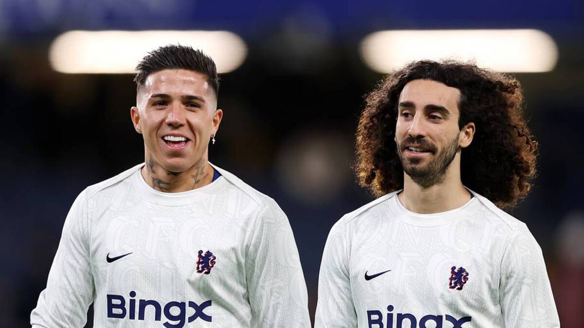  Enzo Fernández could re-join Marc Cucurela at Madrid. | Luke Walker/Getty Images 