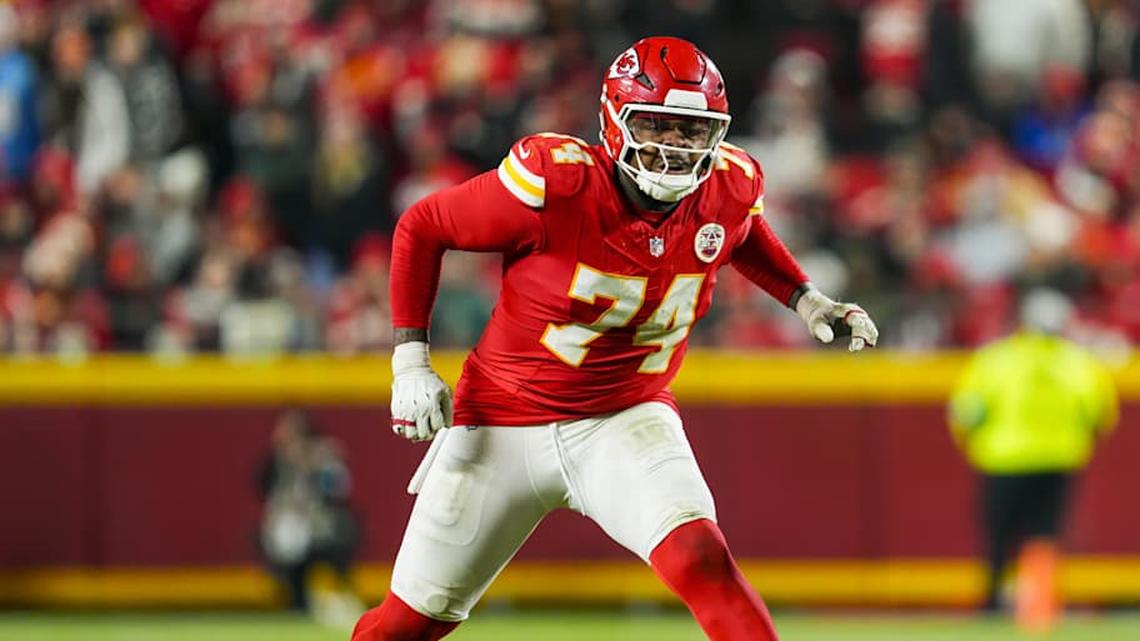  After spending the past three seasons with the Kansas City Chiefs, Taylor will be joining the Falcons this season. | Jay Biggerstaff-Imagn Images 