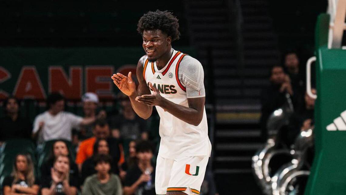 'No Nerves' for Miami's Five-Star Freshman In Electric Exhibition Outing