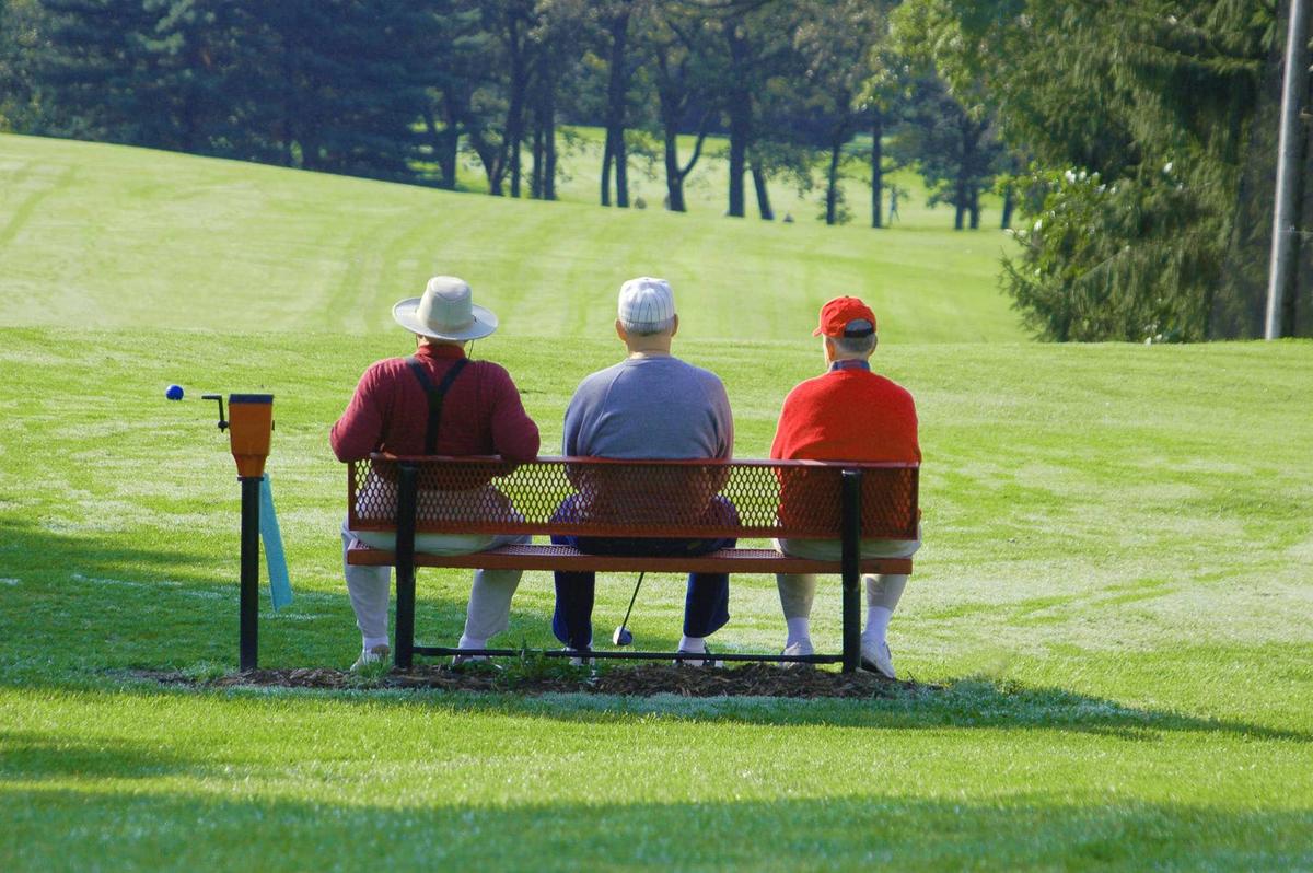  At many local golf courses, the golfers with the oldest clubs often carry the richest stories.