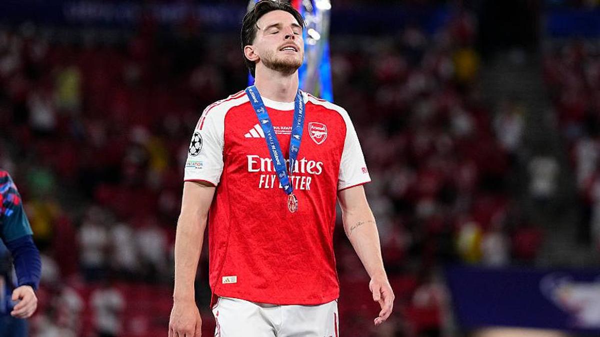 Declan Rice had nothing but pride in his team. | Jose Breton/Pics Action/NurPhoto via Getty Images 