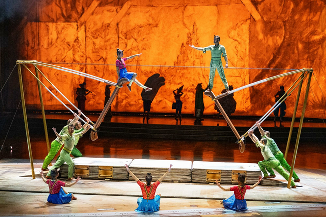  Drawn to Life presented by Cirque du Soleil and Disney at Disney Springs. Photo credit: Cirque du Soleil and Disney 
