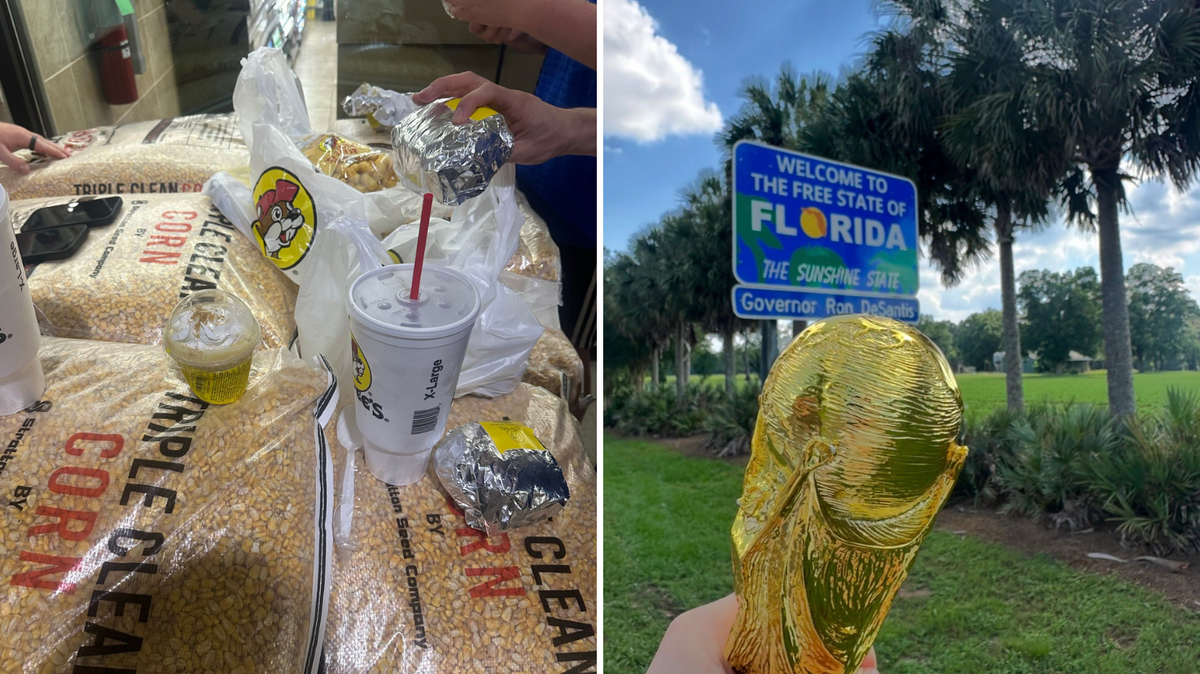 Pictures from German tourist @FreddyLA7 on X, who has been sharing his U.S. road trip ahead of the FIFA World Cup.