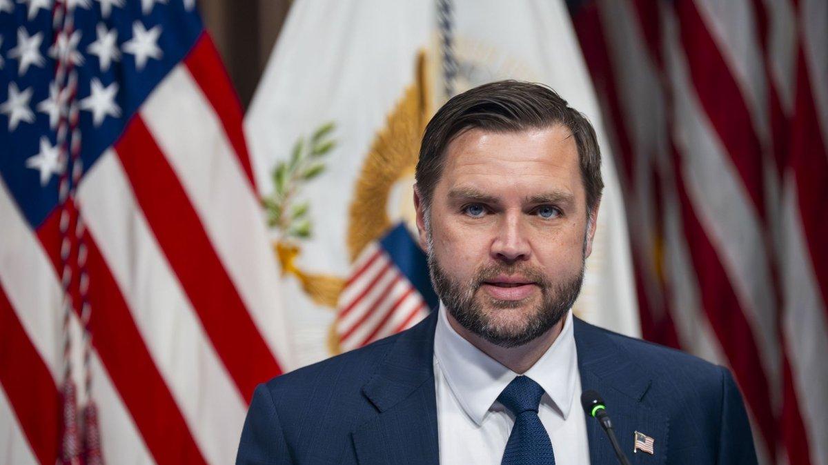 Vice President JD Vance speaks during a roundtable on anti-fraud initiatives Tuesday in the Eisenhower Executive Building near the White House in Washington, D.C. Photo by Bonnie Cash/UPI