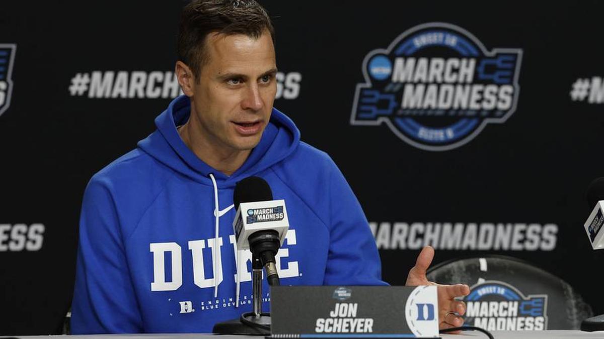  Jon Scheyer's Duke program reached an agreement ot play a trio of high-profile games on Amazon's Prime Video service next season. | Geoff Burke-Imagn Images 