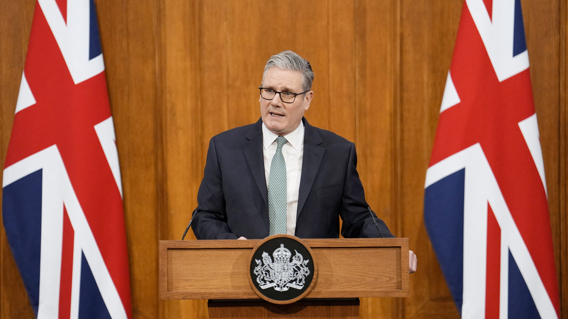 UK's Starmer, Trump discuss efforts to end Iran conflict 