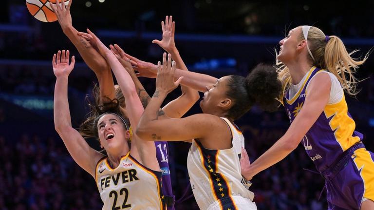 Caitlin Clark scores 23 as Fever handle Sparks for first win 