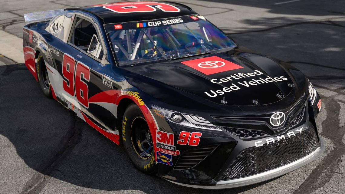 Gaunt Brothers Toyota Camry NASCAR Race Car for Sale With Road Use Configuration 