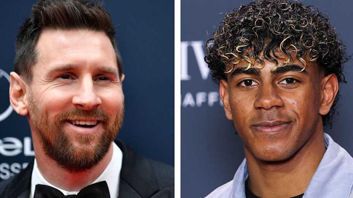  Lamine Yamal has been outspoken about his feelings towards Lionel Messi. | JULIEN DE ROSA–AFP / Stephane Cardinale–Corbis/Corbi / Getty Images 
