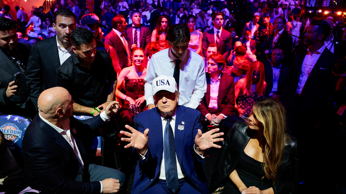 White House's UFC fights concentrate Trump's sporting, political and economic power 