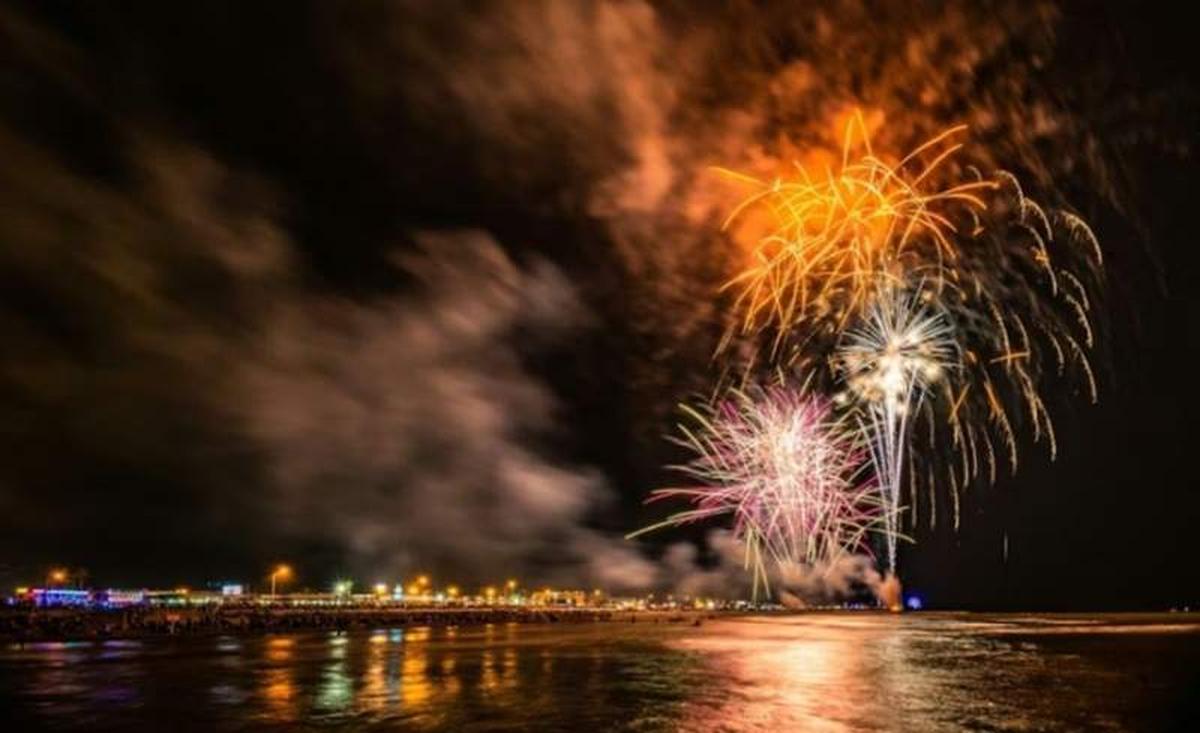  Fireworks on Galveston Island. Photo credit: Visit Galveston 