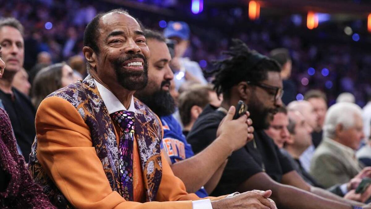  Walt "Clyde" Frazier is among the Knicks legends etched into franchise lore. | Wendell Cruz-Imagn Images 