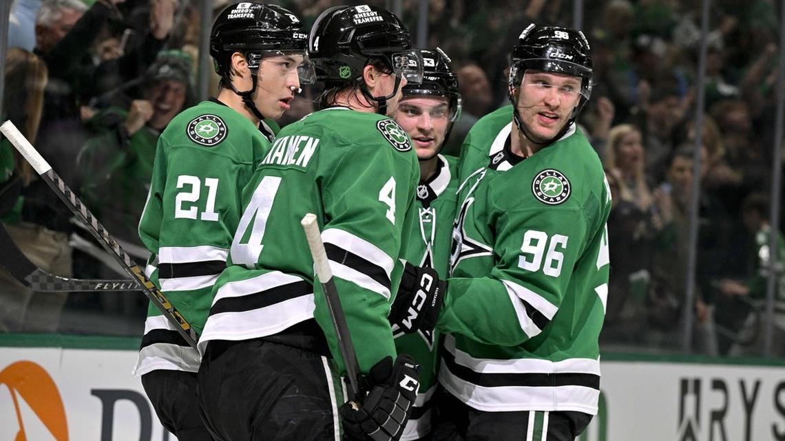Wyatt Johnston nets OT winner as Stars rally past Flames 