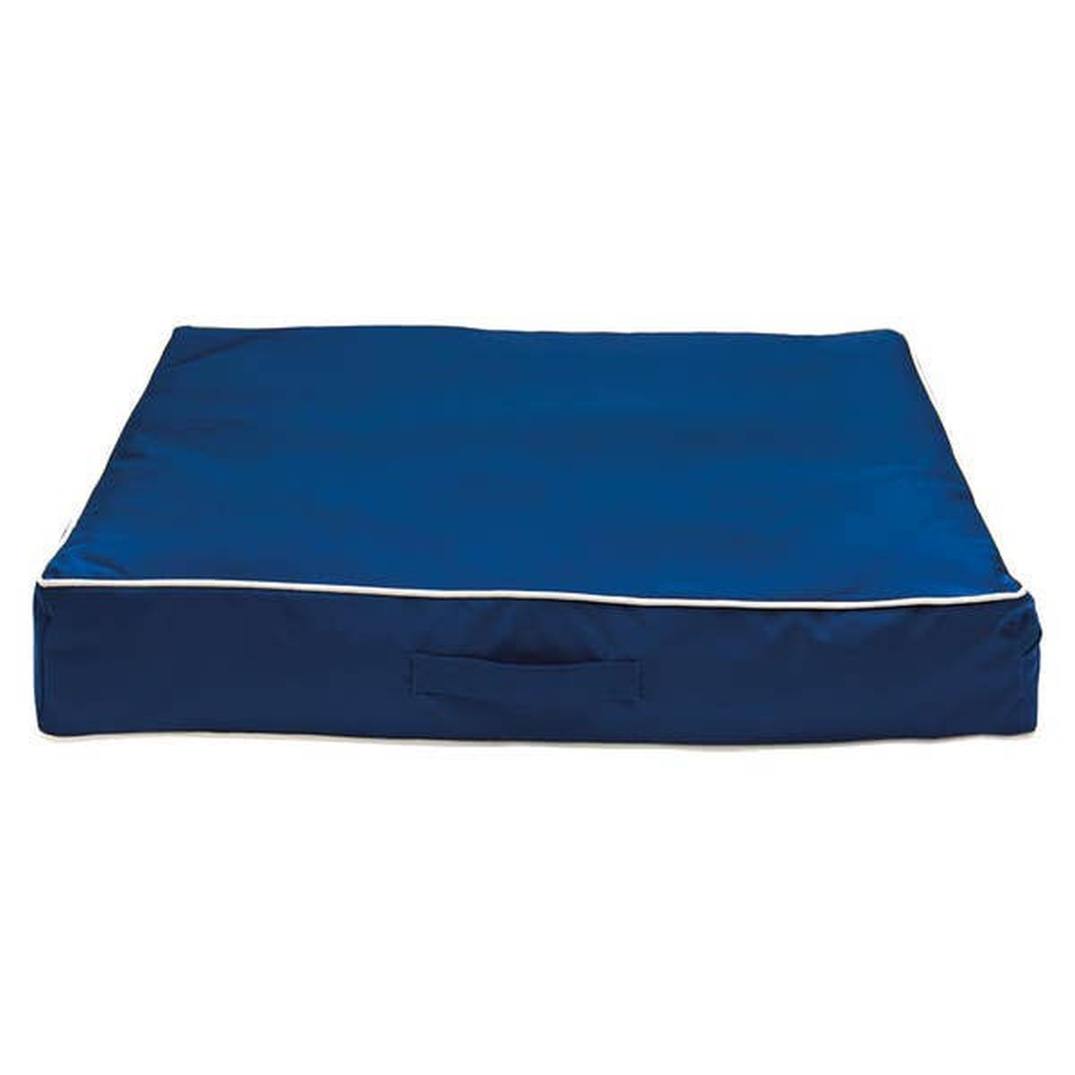  Heart to Tail Indoor/Outdoor Cooling Pet Bed, navy.