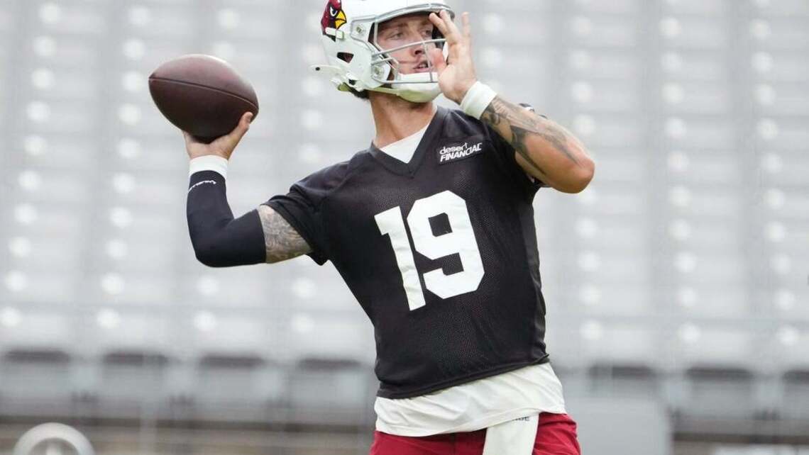 Cardinals QB Carson Beck (ribs) out vs. Raiders
