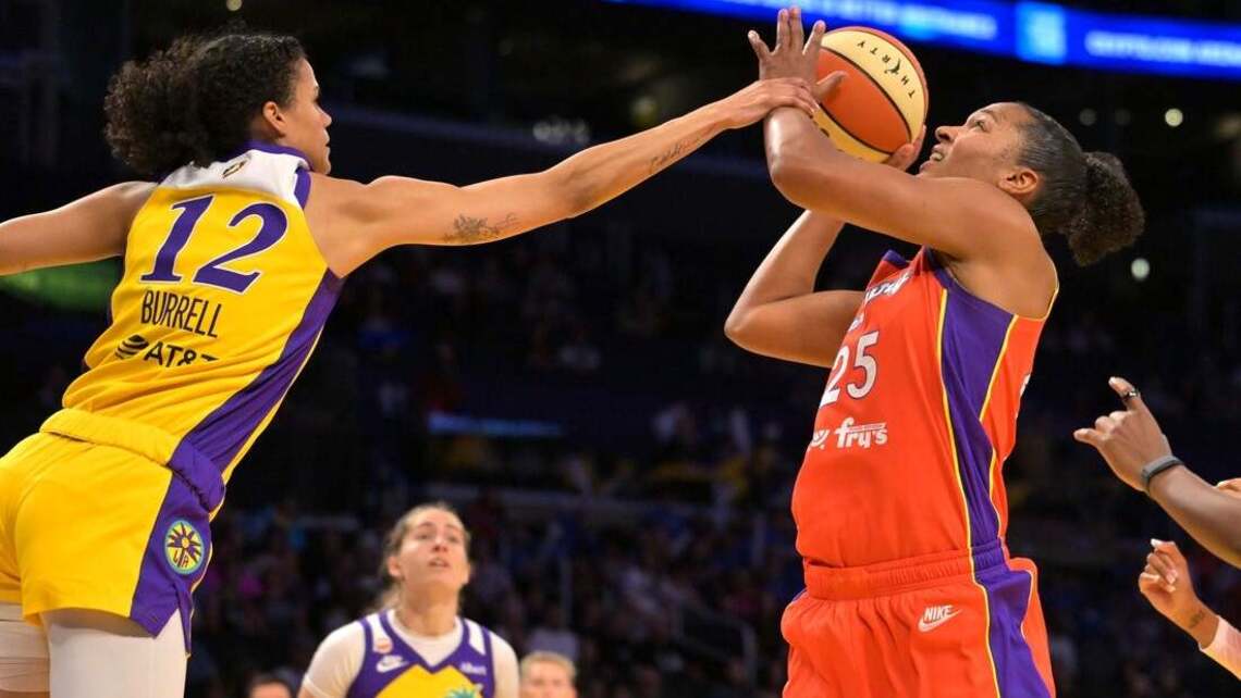 Kahleah Copper nets 21 as Mercury hold off slumping Sparks  