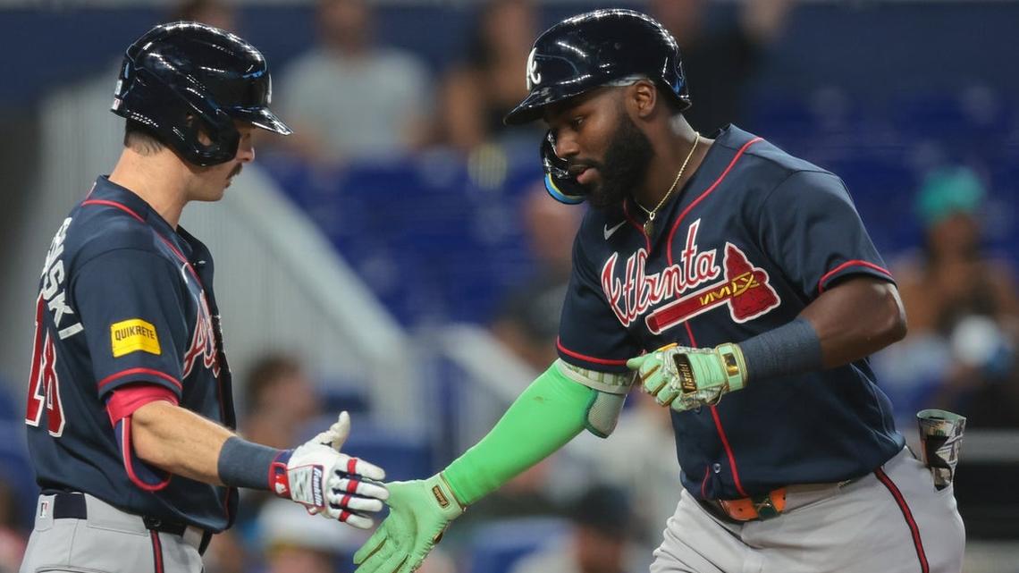 Braves rebound from beatdown, double up Marlins 8-4 