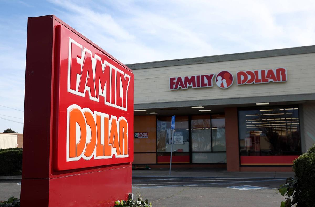  Family Dollar closed 350 stores over the past 10 months. 