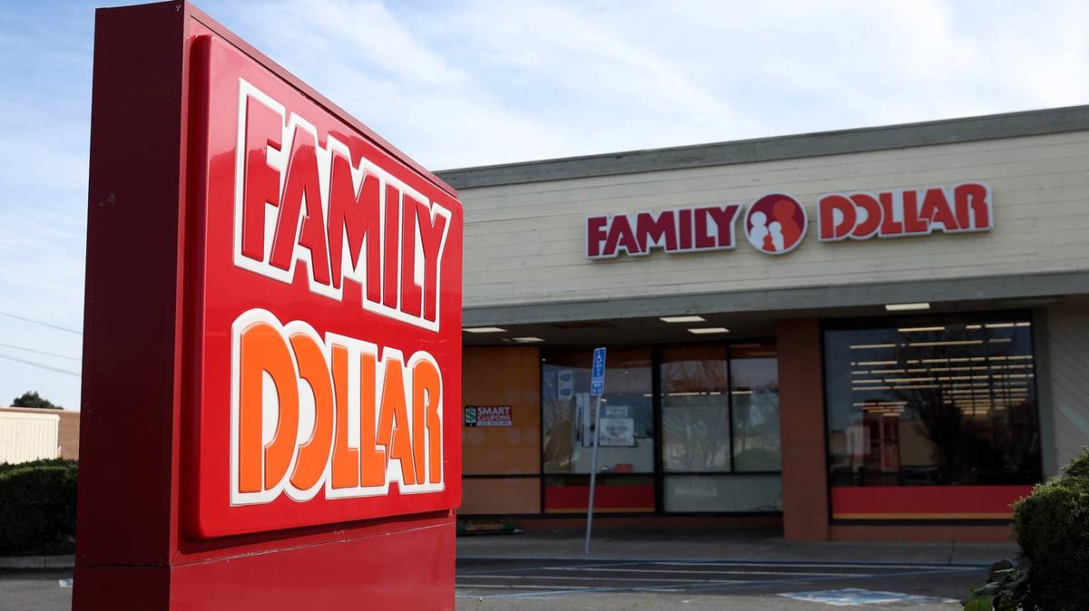  Family Dollar closed 350 stores over the past 10 months. 