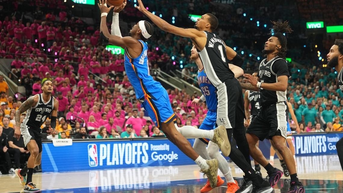 Gilgeous-Alexander, Thunder eye commanding 3-1 lead over Spurs