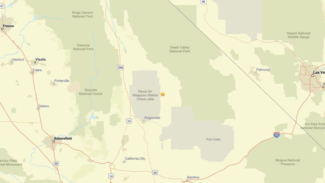 Update: May 14 - 2.5 magnitude earthquake registered close to Searles Valley, CA 