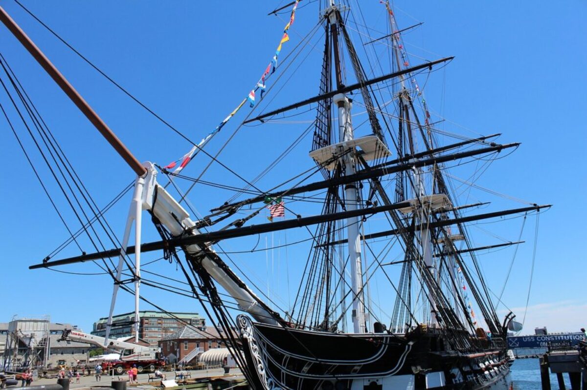  A tall ship in Boston Harbor. Photo credit: Pixabay 