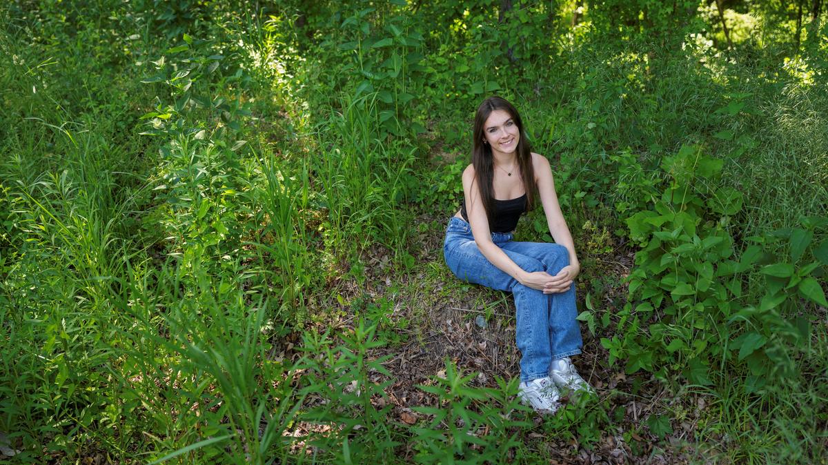 Harleigh Walker poses for a photo at the University of Maryland, College Park, Maryland, May 16, 2026. REUTERS/Ken Cedeno