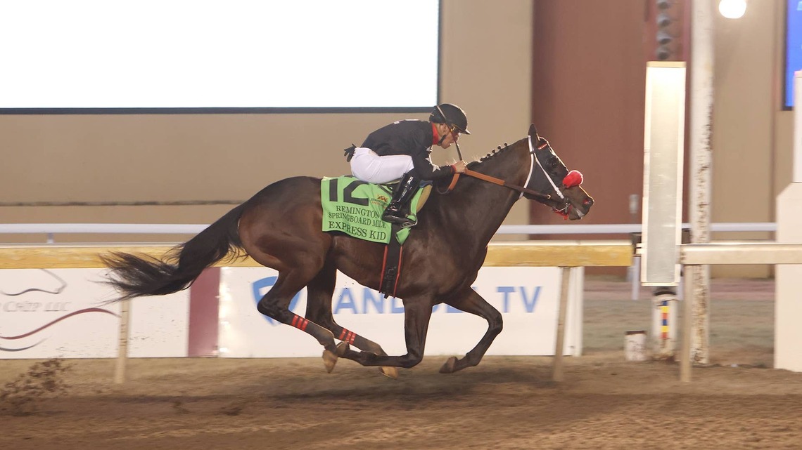 Evans Loaded For Remington Park, But Express Kid Will Miss Oklahoma Derby 