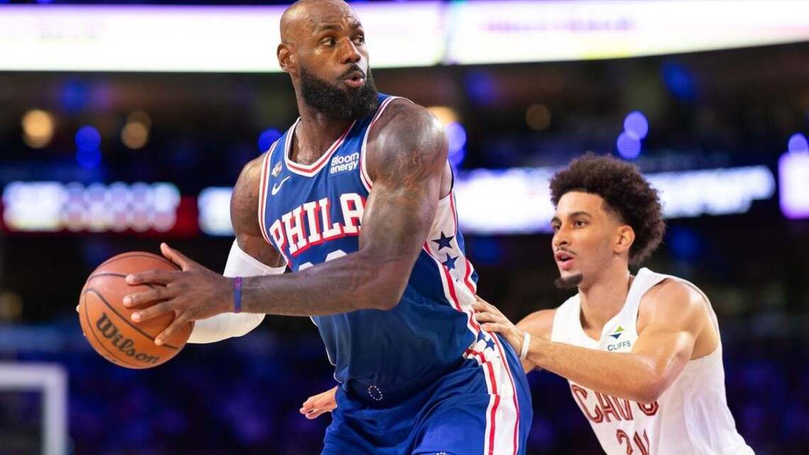 76ers rally from 29 down to stun Cavaliers 