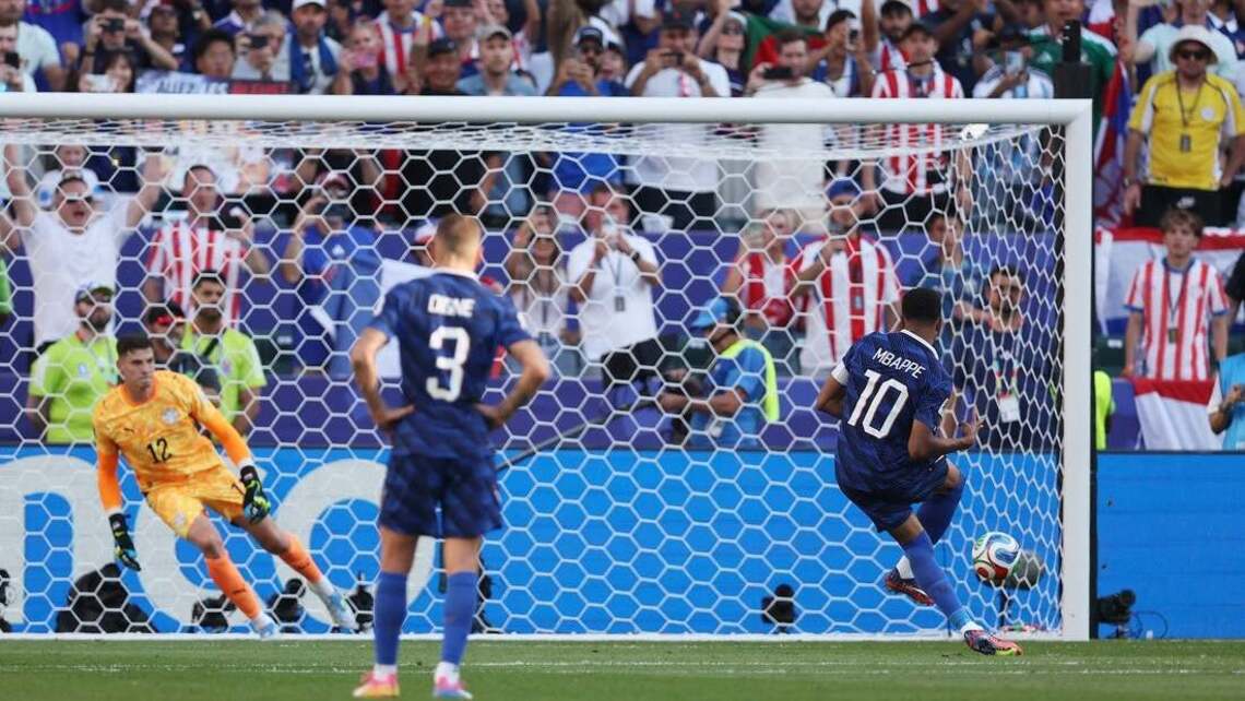 Kylian Mbappe's penalty lifts France past Paraguay into quarterfinals 