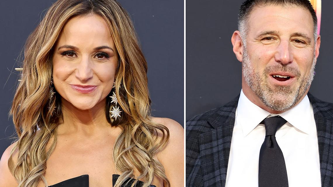 Dianna Russini Seen Getting Cozy With Mike Vrabel at 2022 Super Bowl Party 
