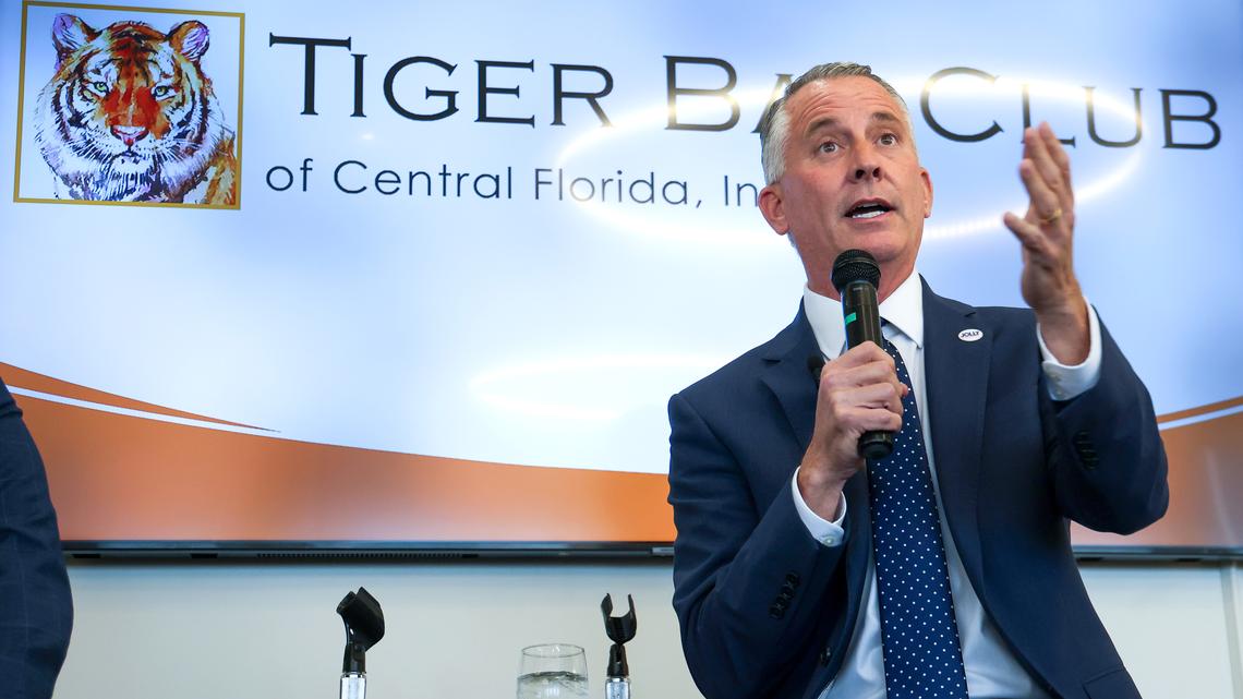 In Orlando, Democratic governor candidate Jolly promises insurance, education reforms 