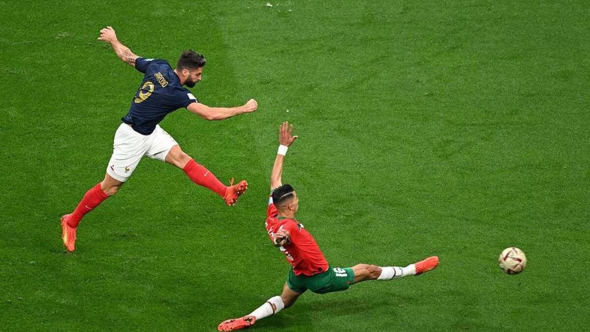  France cruised past Morocco in 2022. | Matthias Hangst/Getty Images 