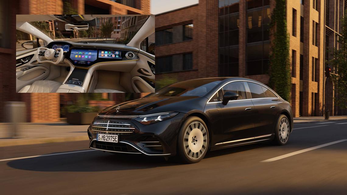 2027 Mercedes EQS Debuts With 575-Mile Range, Yoke Steering, and Bold New Grille 