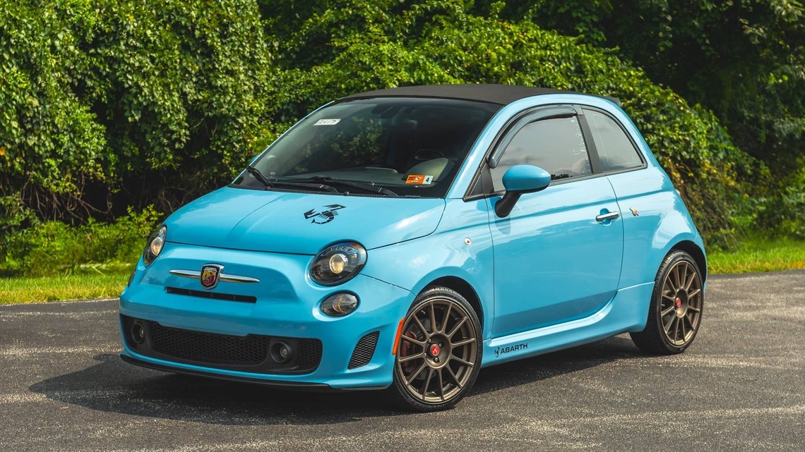 2017 Fiat 500C Abarth for Sale With 28,000 Miles