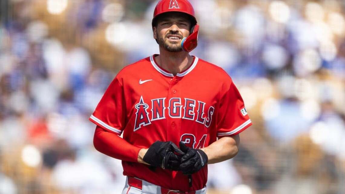 Angels promote Trey Mancini to make first MLB appearance since '23 