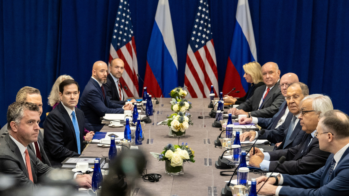 Rubio says US committed to helping end Ukraine war after meeting Lavrov 