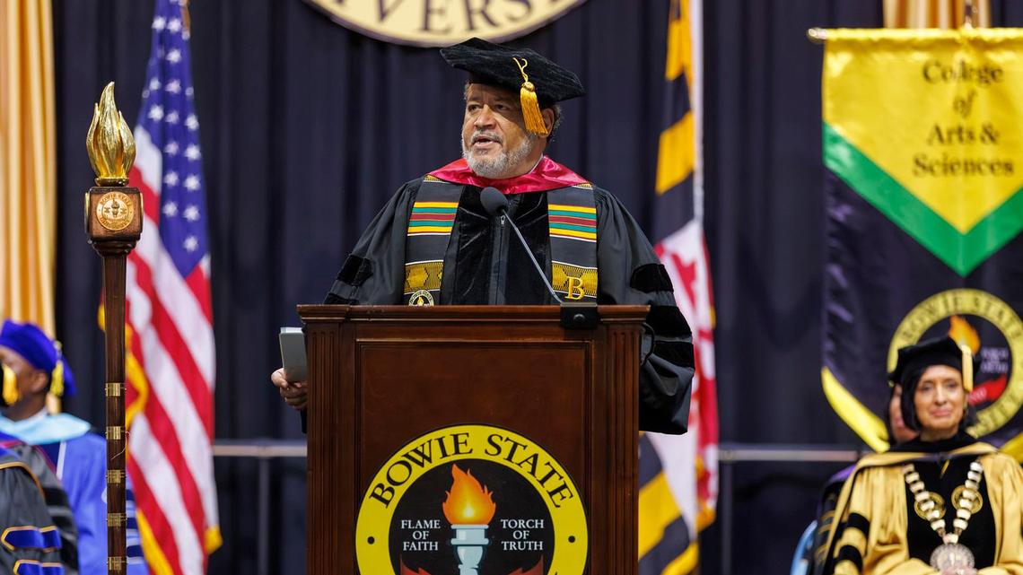 Michael Eric Dyson drops classic rap lyrics at HBCU graduation 