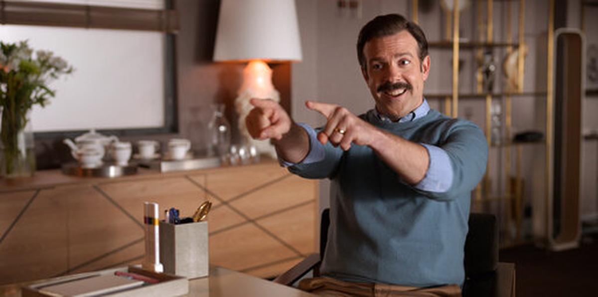 “Ted Lasso” is up for two Golden Globes: best television comedy series and best actor, Jason Sudeikis.