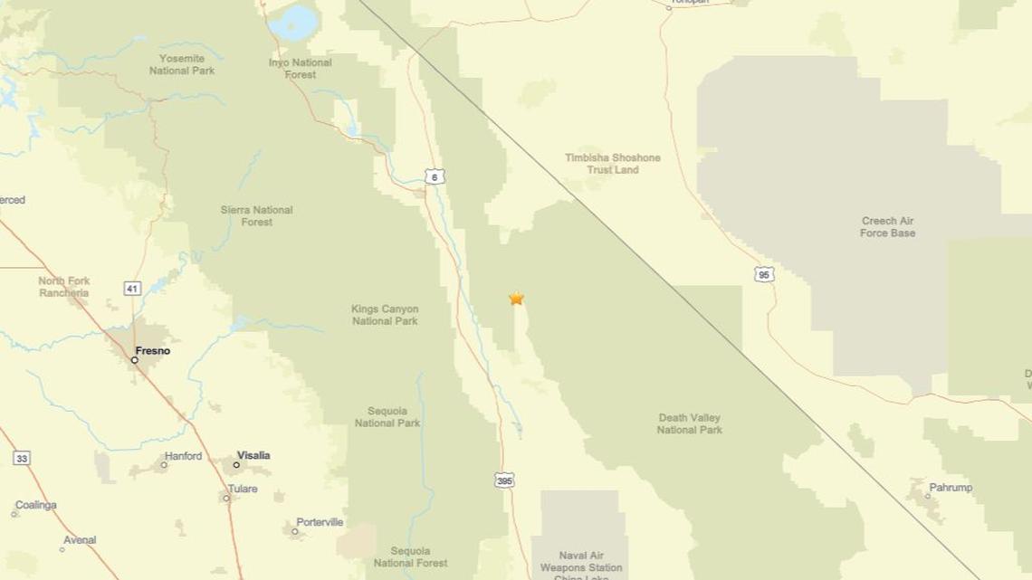 Update: Earthquake measuring 2.1 struck area close to Independence, CA on April 14 