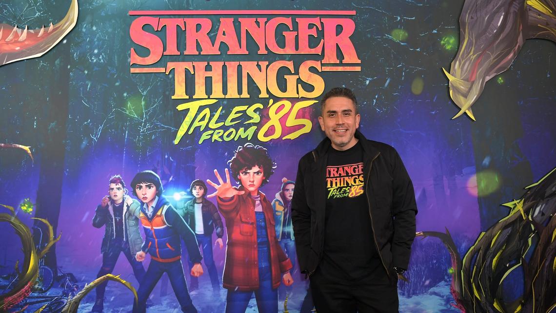 LOS ANGELES, CALIFORNIA - APRIL 18: Eric Robles attends Stranger Things: Tales from '85 special theatrical preview event at AMC Century City 15 on April 18, 2026 in Los Angeles, California.  (Photo by Charley Gallay/Getty Images for Netflix)